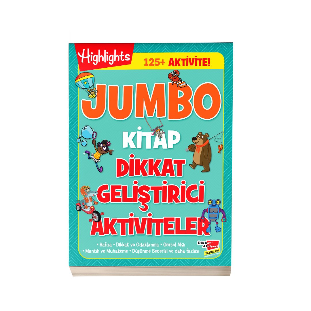 Jumbo Kitap Dikkat Geliştirici Aktiviteler