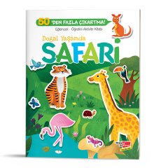 Eğlenceli Öğretici Aktivite Kitabı 4'lü Set (Çıkartmalı)